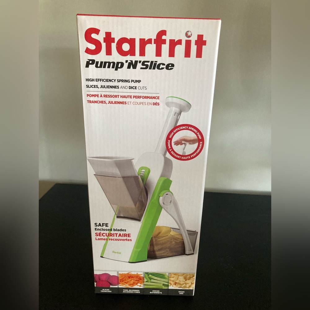 Pump 'N' Slice Manual Green Vegetable Slicer